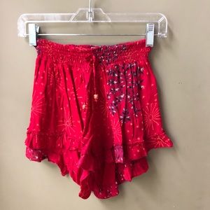 Flowy Patterned Shorts